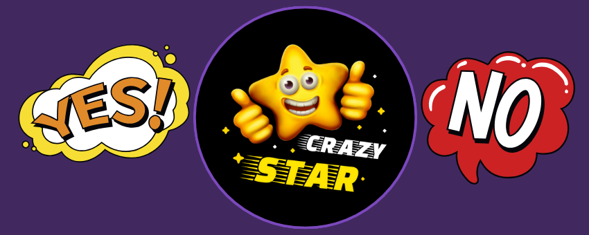 Crazy Star Casino UK banner